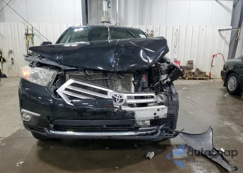 2012 Toyota Highlander Base from USA, damaged, VIN 5TDBK3EH4CS107766